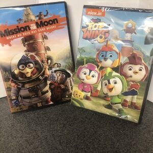 TOP WING (DVD) New SEALED ! + Sealed Mission To The Moon Where No Duck Has Gone